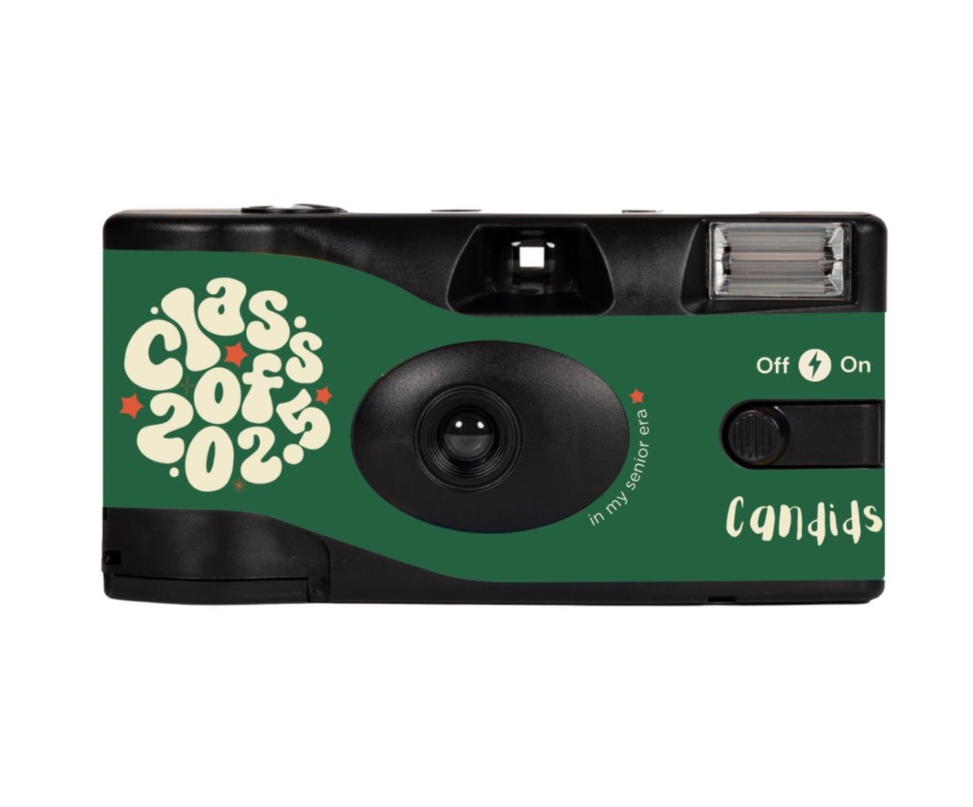 candids seniors 2025 limited edition disposable film camera