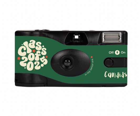 candids seniors 2025 limited edition disposable film camera